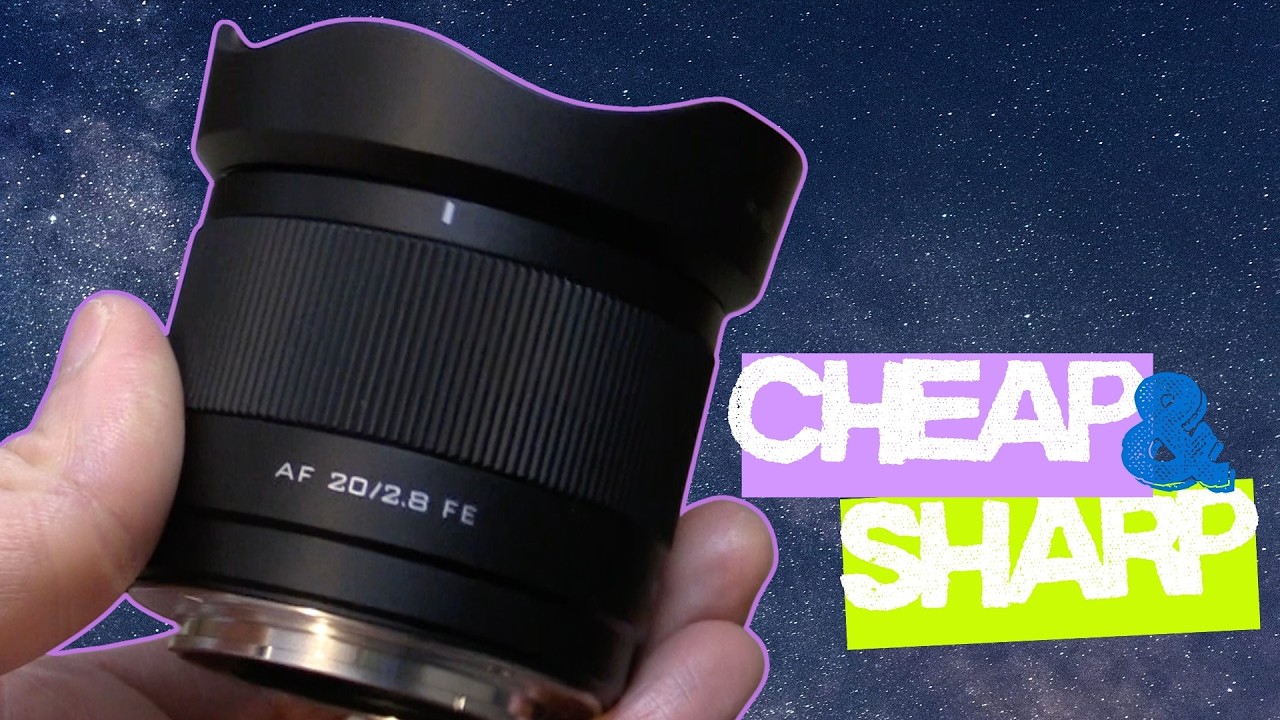 Объектив Viltrox 20mm f2.8 для астрофотографии — невероятный, но есть один нюанс!