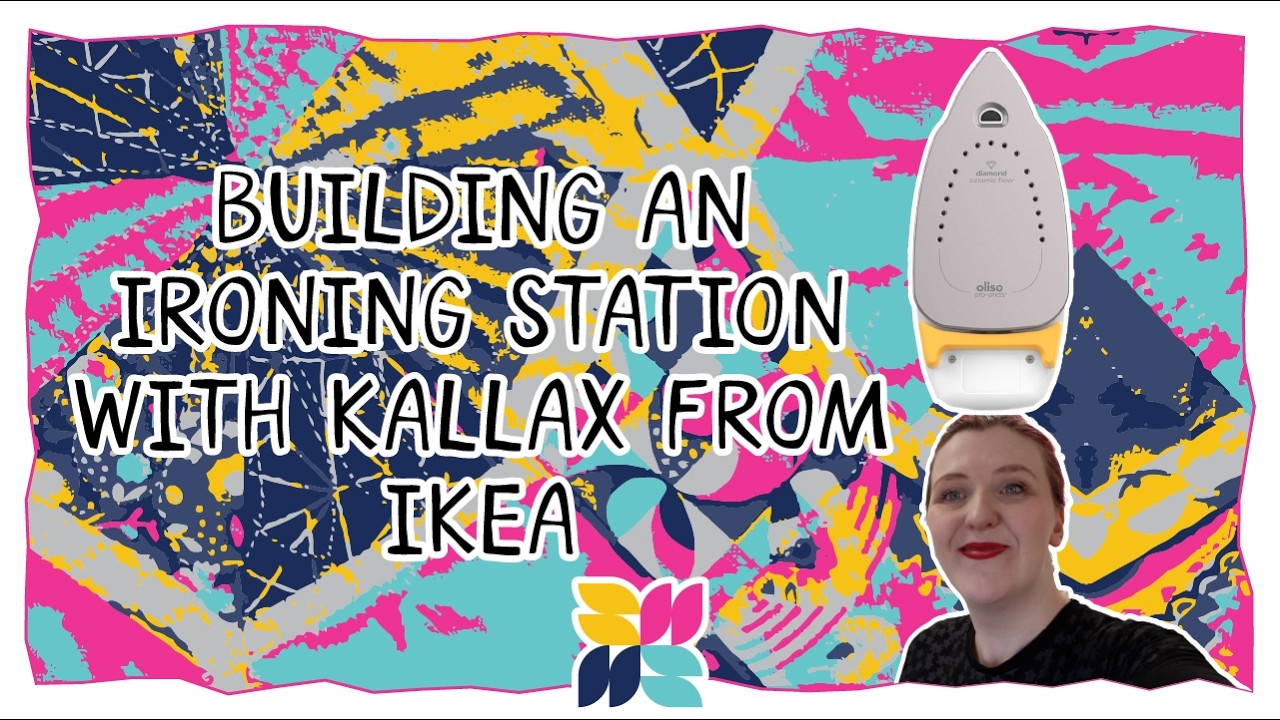 DIY Sewing Ironing Station with IKEA Kallax | Quilting Studio Organisation | So Northern Quilting