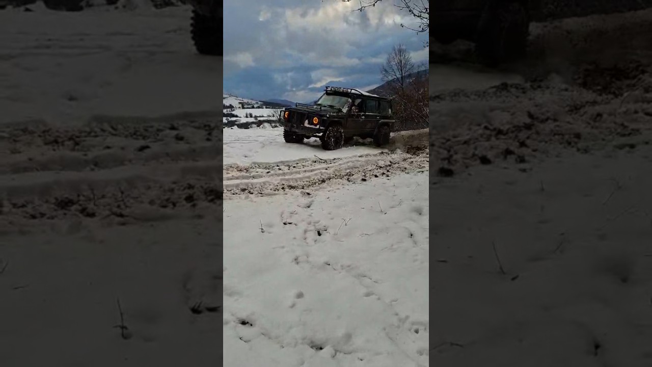 Nissan Y60 Snowtest #4x4 #offroad #nissan #patrol #y60 #mud #snow #automobile #journey #dieselpower
