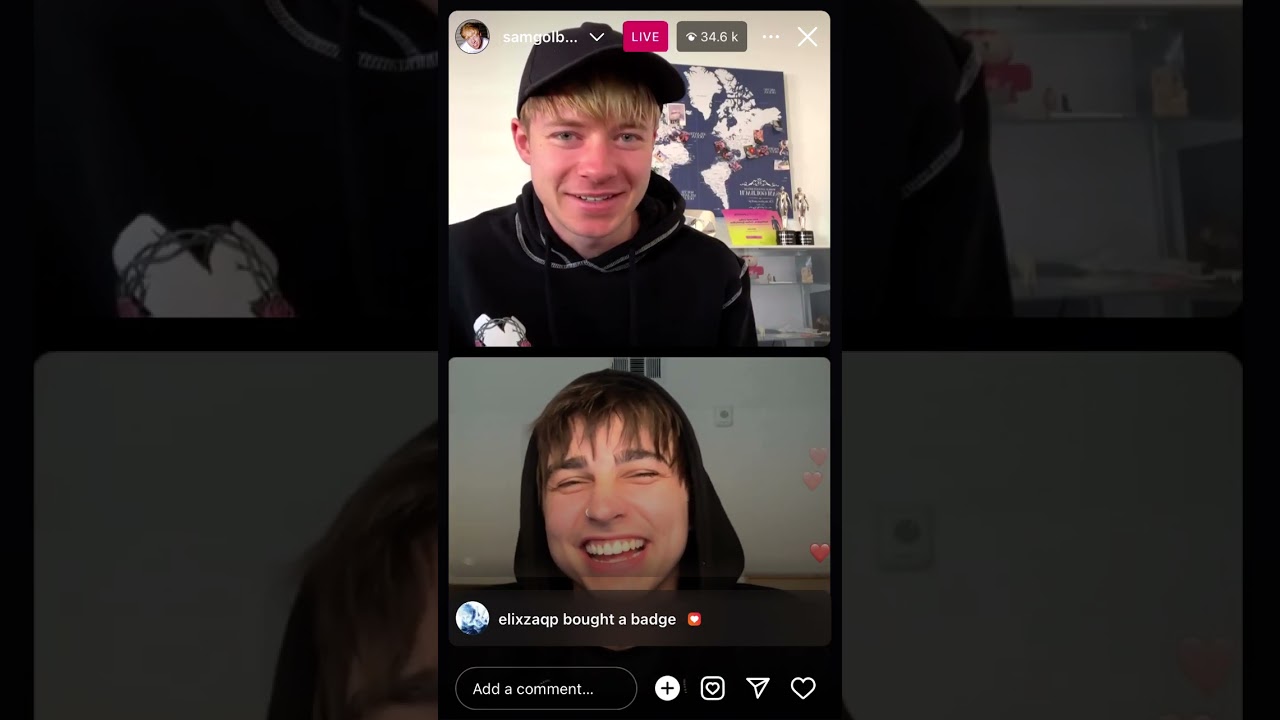 Sam and Colby livestream 10/02/2024