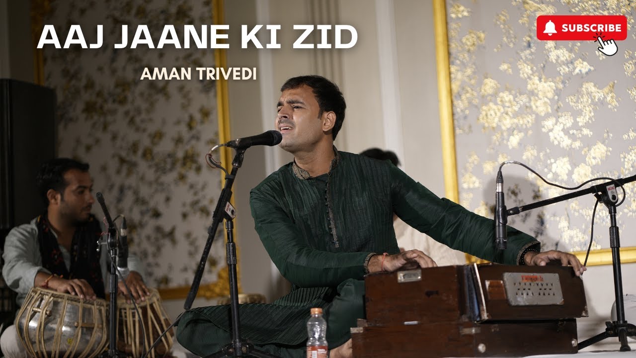 Aaj Jaane Ki Zid Na Karo - Aman Trivedi Concert