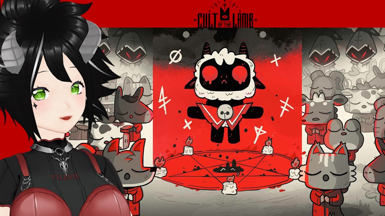 (Pt. 1) Cult of the Lamb Fun with Yukano! ((o(^^)o)) #vtuber #cultofthelamb #stream