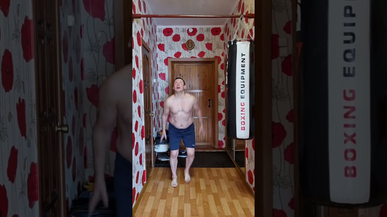 Подтягивания на перекладине 15 раз (46,5 лет)!!!