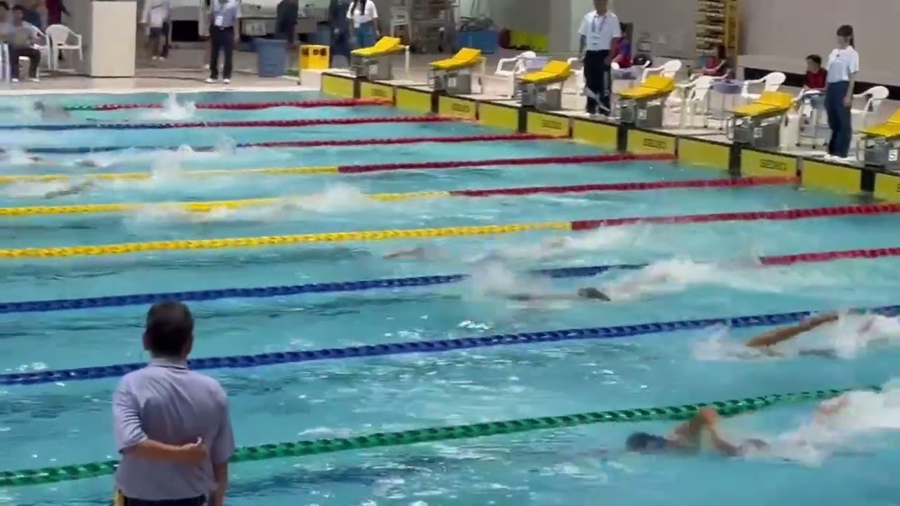 関西学生夏季長水路公認記録会　男子200m自由形　タイム決勝 6組6レーン 津田