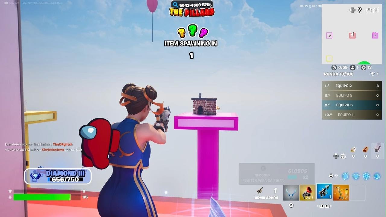 Fortnite Pillars público