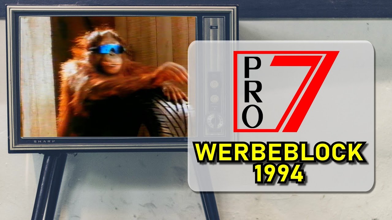 Retro-Werbung 1994: Kultige Pro7 -Spots aus der guten alten Zeit! Part 2