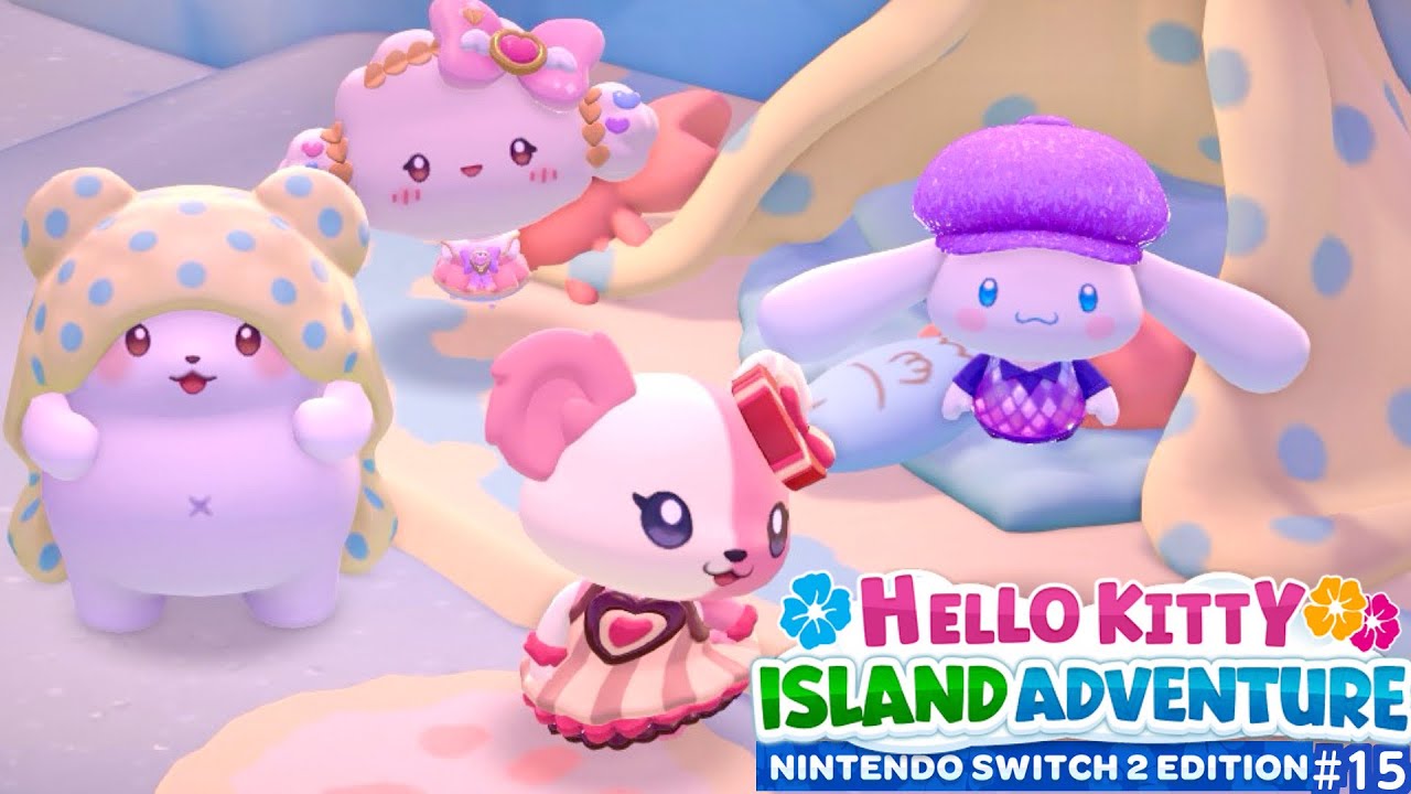 My melody refait la déco gaming pour Moppu 🎮 Hello Kitty Island Adventure 117 Nintendo Switch 2
