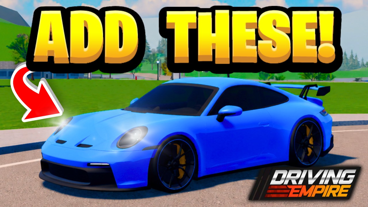 We NEED These Porsches In Driving Empire!