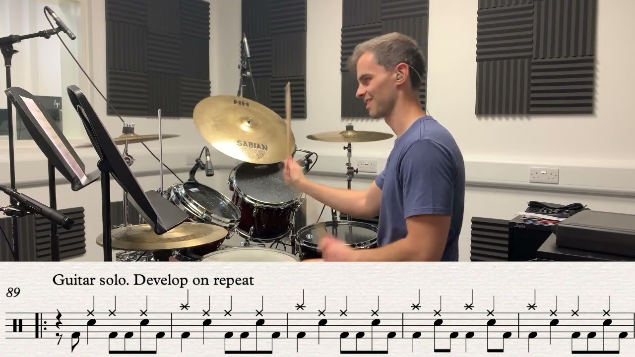 The Trooper - Trinity Rock and Pop Drums Grade 7