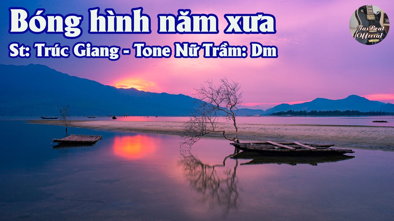 Karaoke Bóng Hình Năm Xưa Tone Nữ Trầm | TAS BEAT