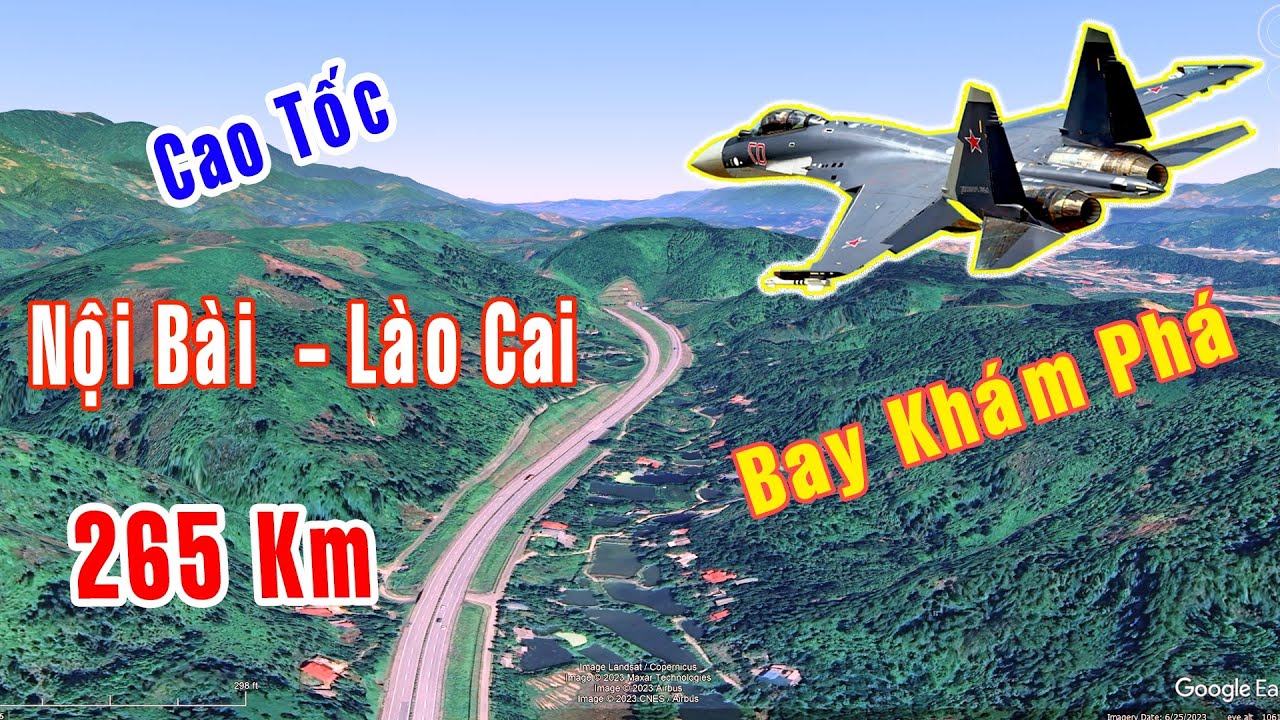 Du Lịch| Bay khám phá 265 Km Cao Tốc NỘI BÀI - LÀO CAI [Việt Nam GO]