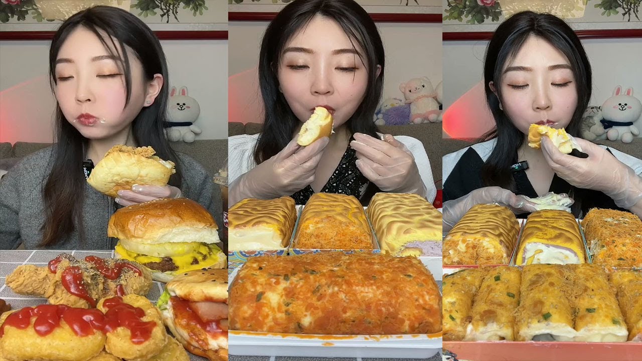 ASMR CREPE CAKE || Chinese Dessert Mukbang || REAL SOUND