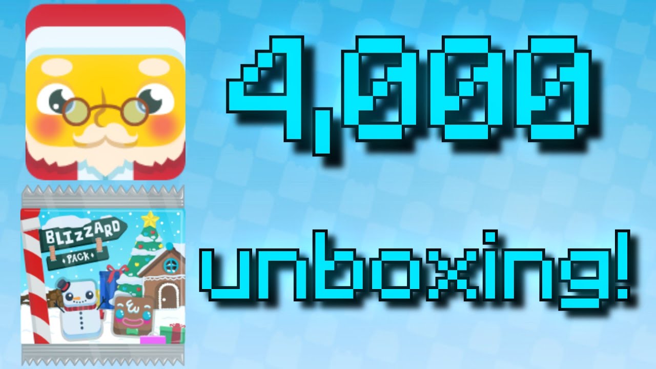 4,000 TOKEN UNBOXING!! BLOOKET BLIZZARD PACK!
