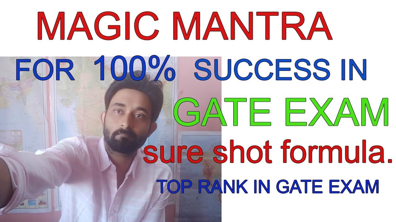 MAGIC MANTRA - if you do this, you will get top rank in GATE.