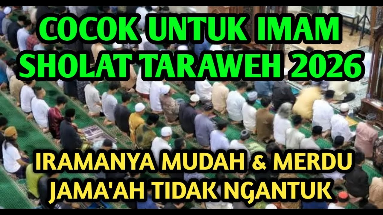 PERSIAPAN MENYAMBUT RAMADHAN MARI BELAJAR BACAAN IMAM ISYA TARAWEH DAN WITIR