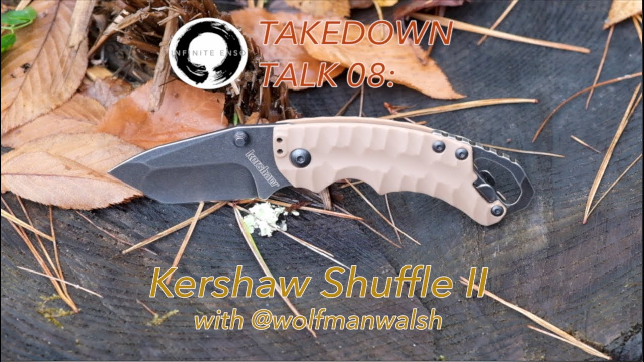 Takedown Talk 8: обзор, разборка и обсуждение Kershaw Shuffle II с @wolfmanwalsh