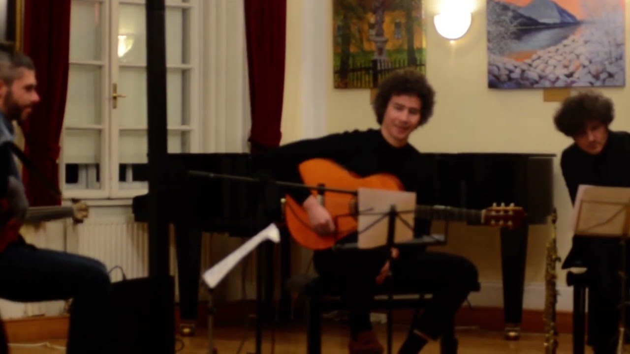 2022, Mautner, Almendro Trio, Lionel Bozek, Gitarre, Raphael Preuschl, Bass Ukulele, Andrej Prozorov