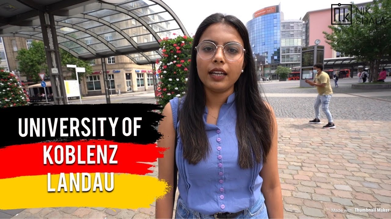University of Koblenz- Landau campus tour by Nikhilesh Dhure / Universität Koblenz-Landau