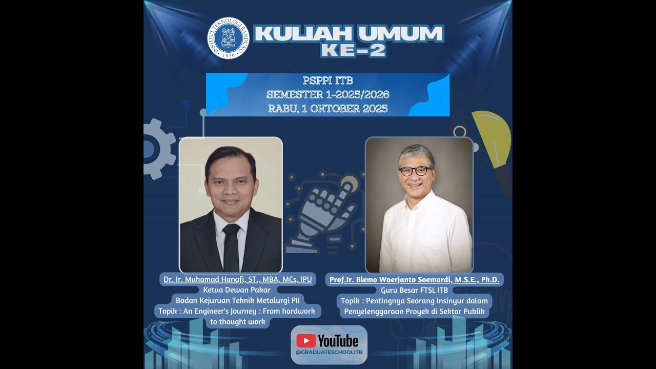 Kuliah Umum Program Profesi Insinyur ITB ke-2 Semester I-2025/2026