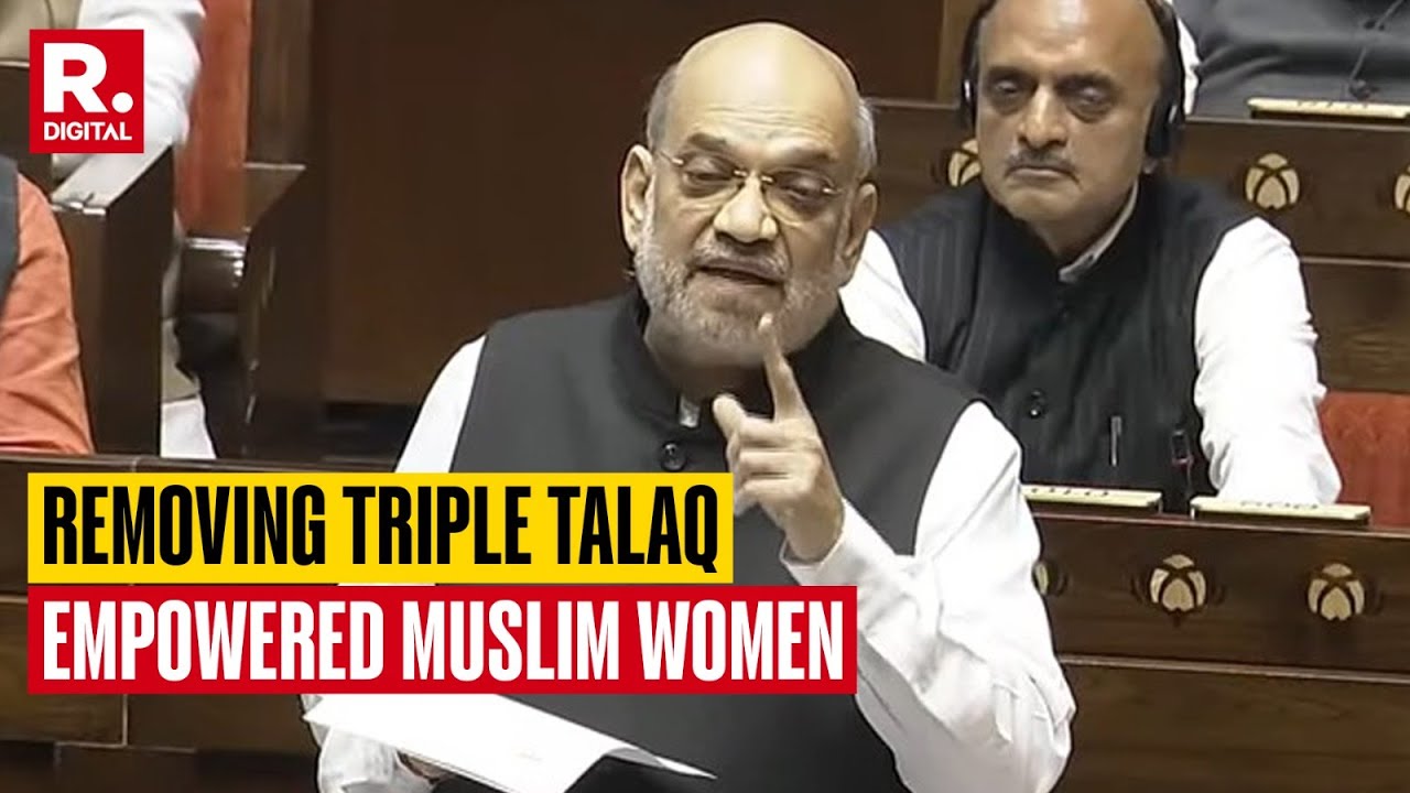 Amit Shah: Triple Talaq Was Abolished By Govt As Per The Essence Of Supreme Court Rulings