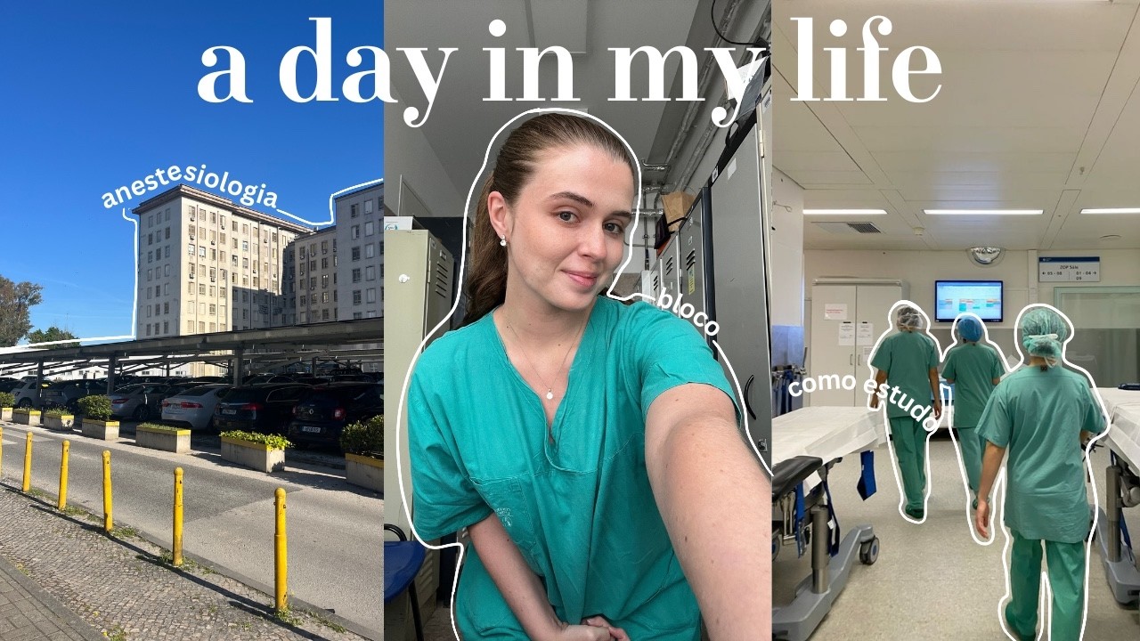 Medical Student Vlog | regresso às aulas em medicina, anestesiologia e o meu método de estudo.