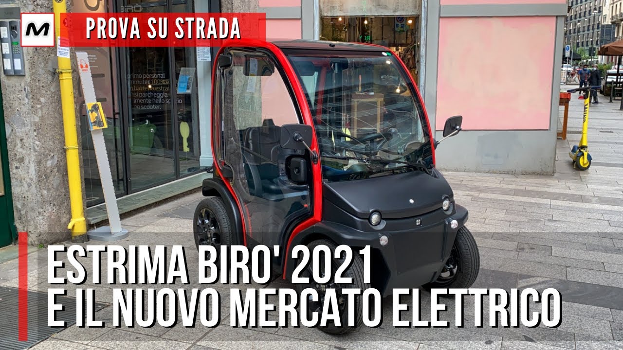 ESTRIMA BIRÒ 2021 | Prova su strada verso il nuovo mercato elettrico