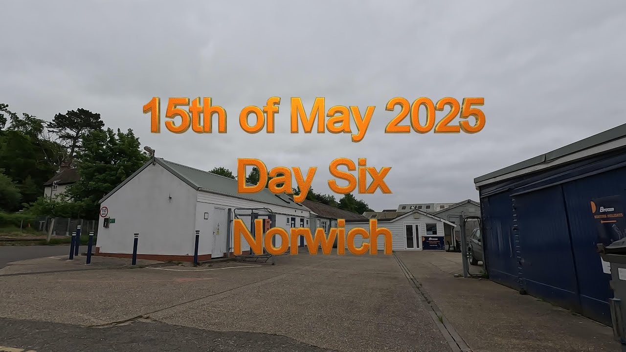 Norfolk Broads May 2025 - Sibling Trip Day Six - Norwich