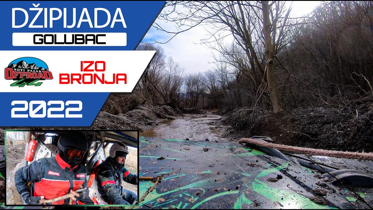 Džipijada Golubac 2022 Offroad Rally GoPro Raw ONBOARD (In-Car) 4K Footage