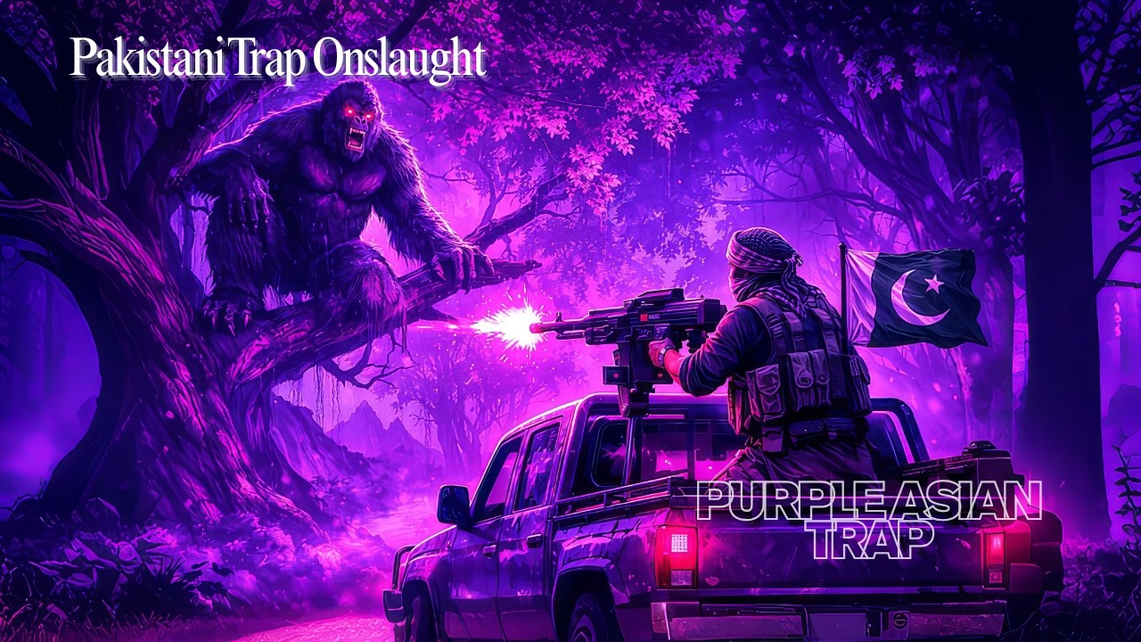 Purple Asian Trap | Pakistani Trap Onslaught — Sitar 808 Siege