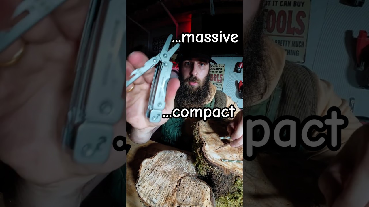Compact Multitool&hellip; with GIANT Scissors Inside!