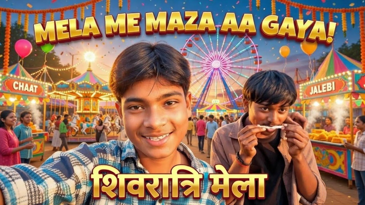 मेला में माजा आ गया 😀 | Shiv Ji Ki Mandir Ghume 😍