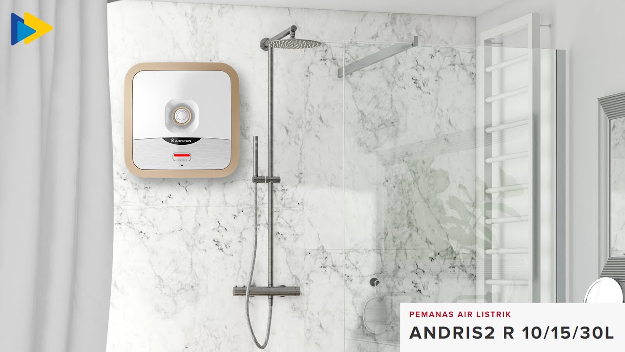 ARISTON : WATER HEATER ANDRIS2! (R15L / AN215R_350ID_MT_)/ REVIEW INDONESIA