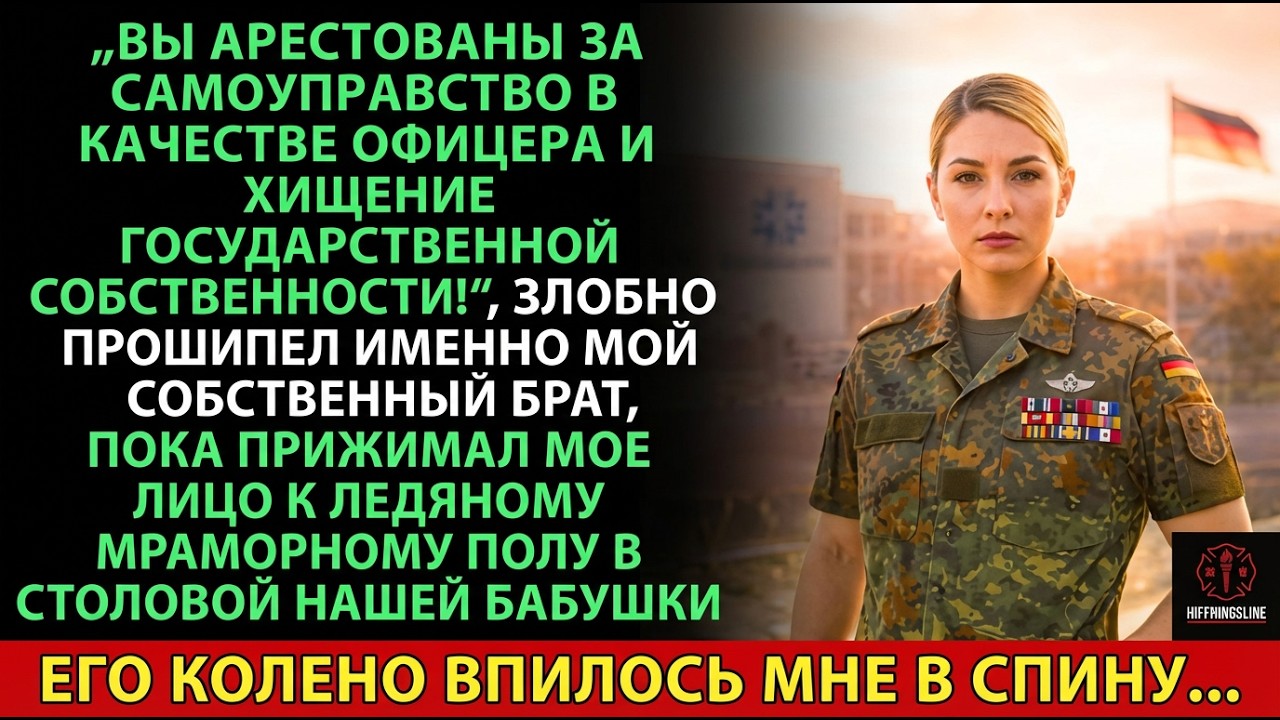 Мой брат арестовал меня на семейном ужине — затем его начальник отдал честь: «Генерал, мы здесь».