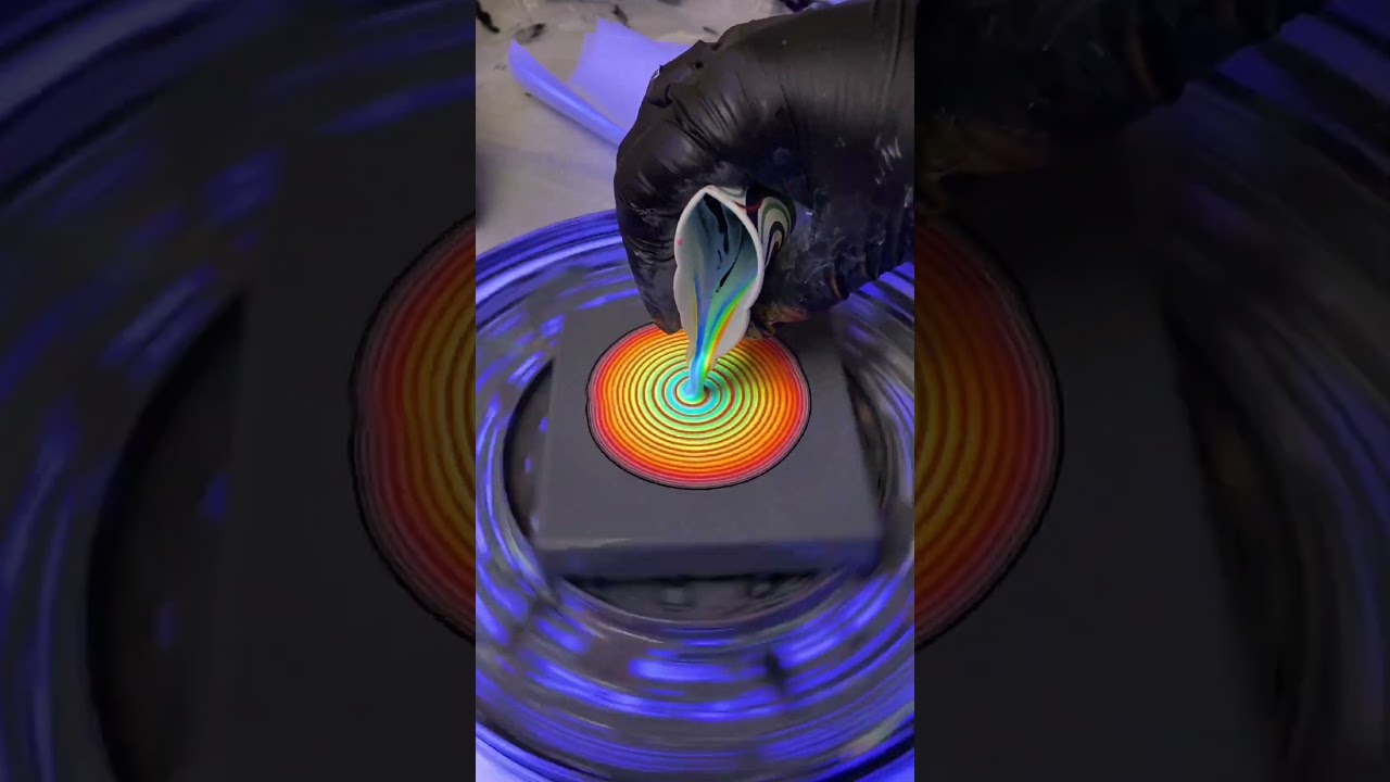 Spin-tastic Masterpieces: Set Your Creativity Loose with Mind-Blowing Spin Art Paintings!