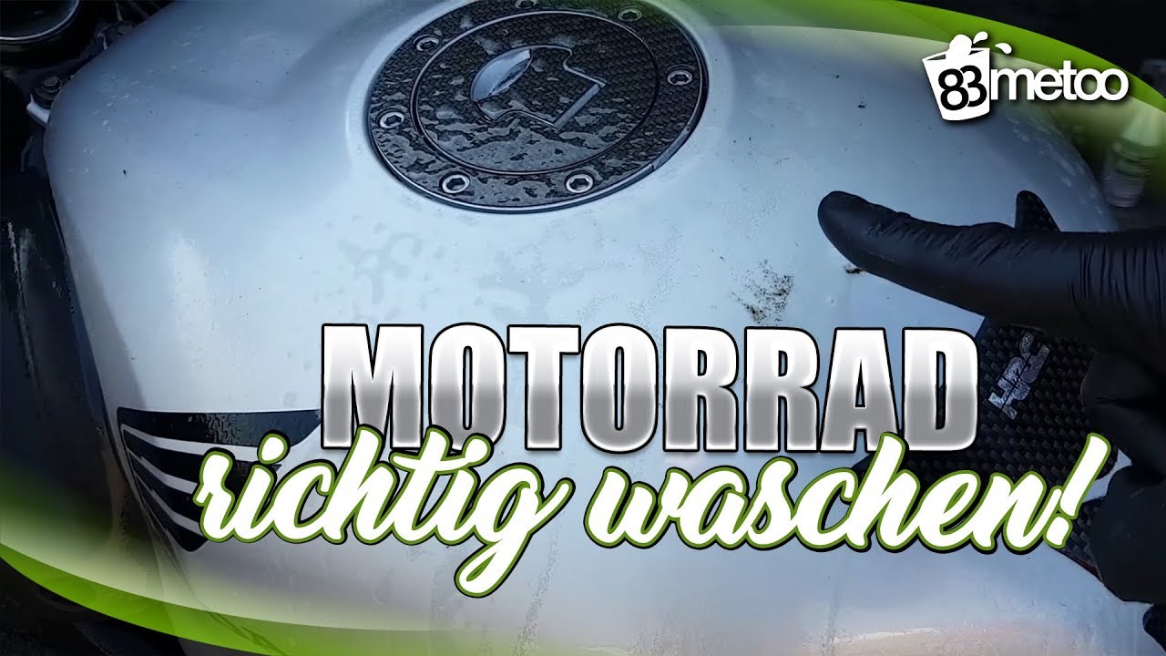 Motorrad waschen | Motorradwäsche Tipps & Tricks | Honda CBR 600 F Sport