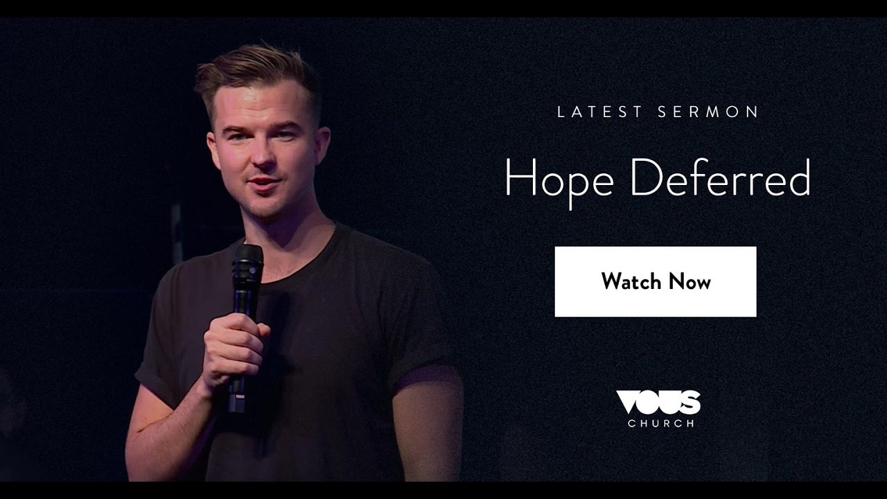 Rich Wilkerson, Jr. — An Anchor Called Hope: Hope Deferred