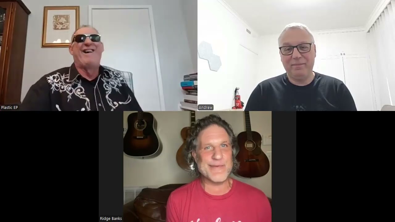 PLASTIC EP AND ANDREW SOOS WITH RIDGE BANKS - LEAD SINGER FROM RIDGE BANKS & THE WALL OF SOUND