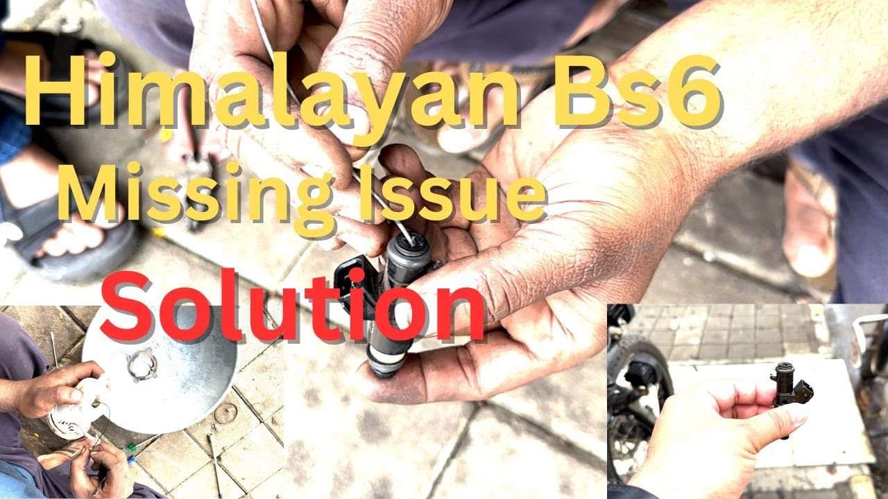 Royal Enfield Himalayan || fuel Pump Cleaning | Missing Problem Solved...!