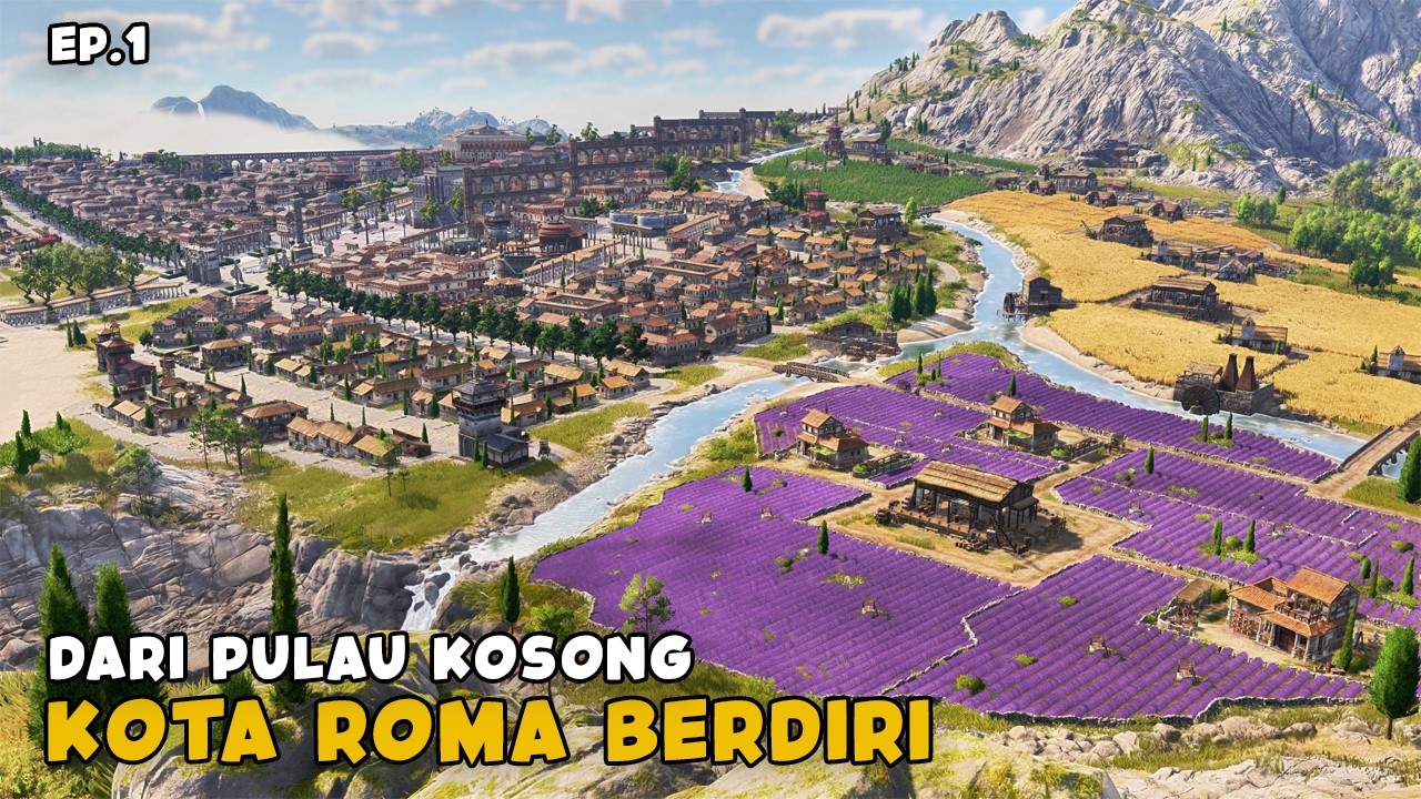 Awal Kejayaan Kota di Kekaisaran Romawi di Anno 117 Pax Romana
