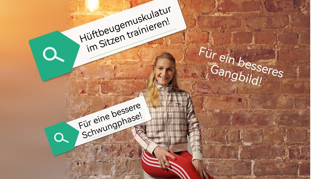 Muskeltraining: H&uuml;ftbeugemuskulatur trainieren f&uuml;r eine bessere Schwungphase w&auml;hrend des Gehens!