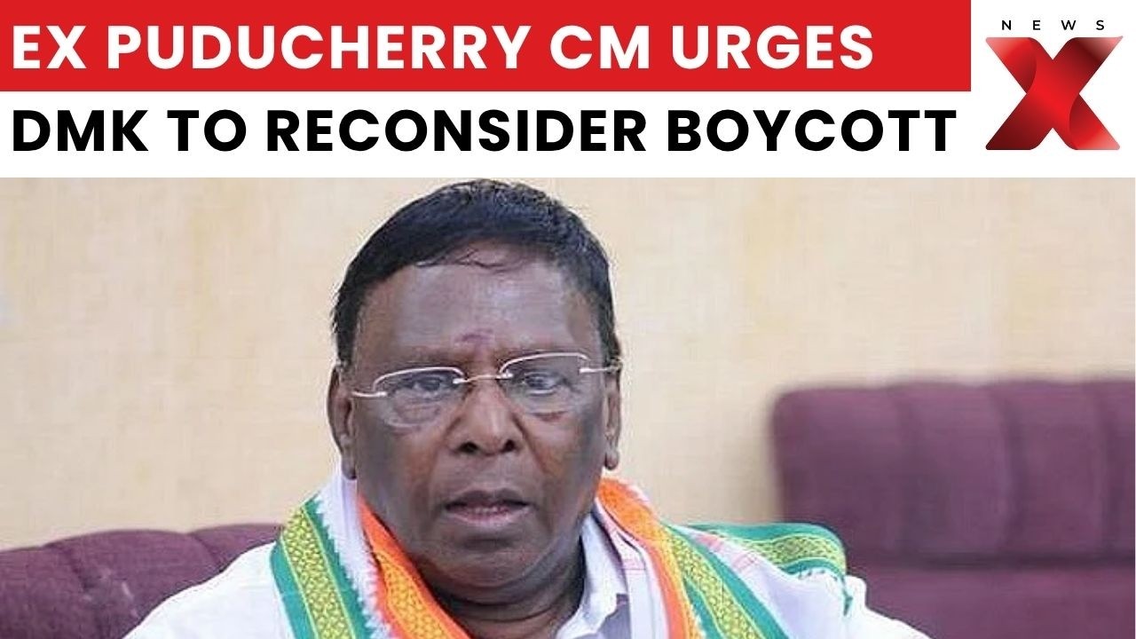 EX Puducherry CM Narayanasamy Urges DMK To Rejoin INDIA Bloc Meeting On June 8 | NewsX