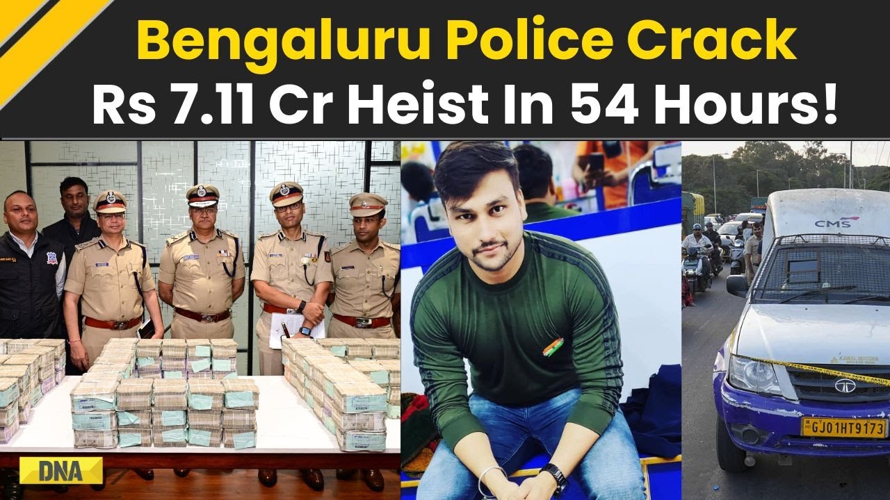 Bengaluru Heist: 3 Including Police Constable Arrested, ₹5.76 Crore Recovered Within Three Days