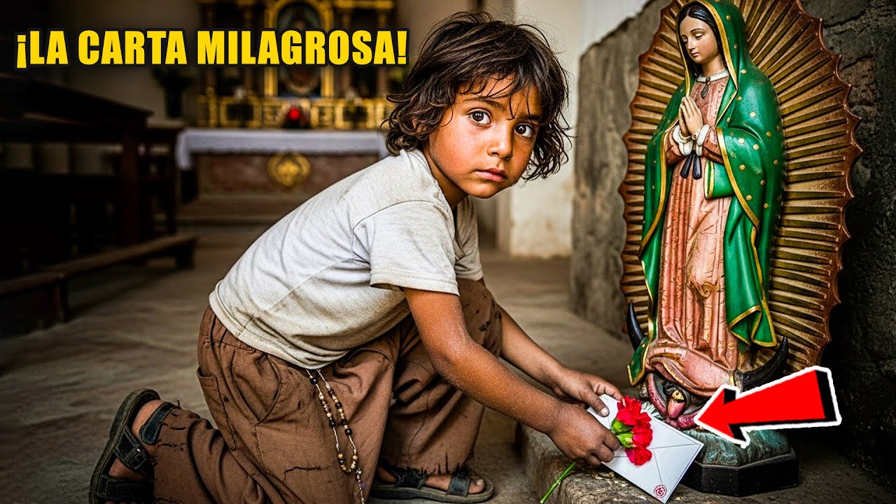 La Carta de un Niño Desesperado… Y La Respuesta de la Virgen Que Congeló al Pueblo