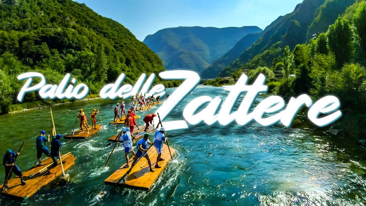 Palio delle Zattere della Valstagna - Un Gara storica sul Fiume Brenta