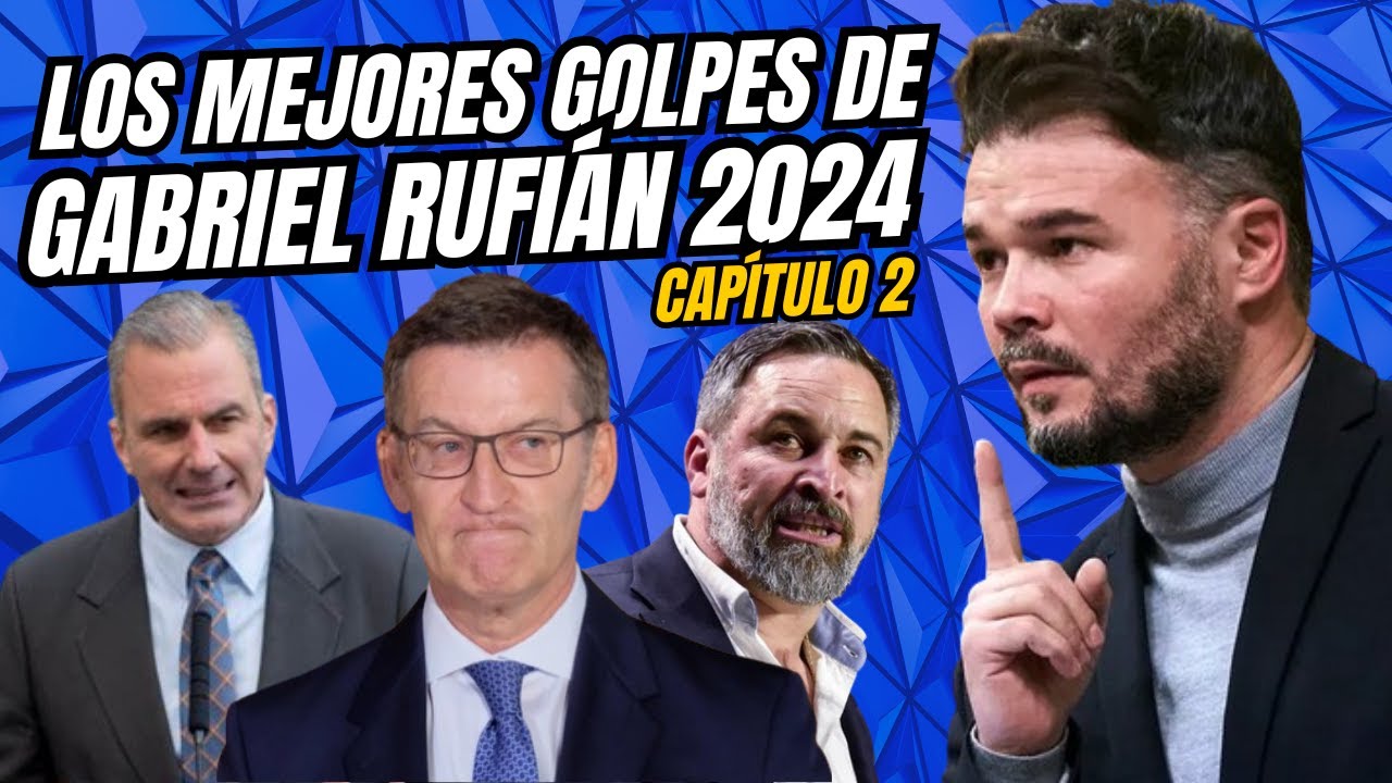LOS MEJORES DISCURSOS DE GABRIEL RUFI&Aacute;N ESTE 2024🎉 RESUMEN ANUAL (PARTE 2)