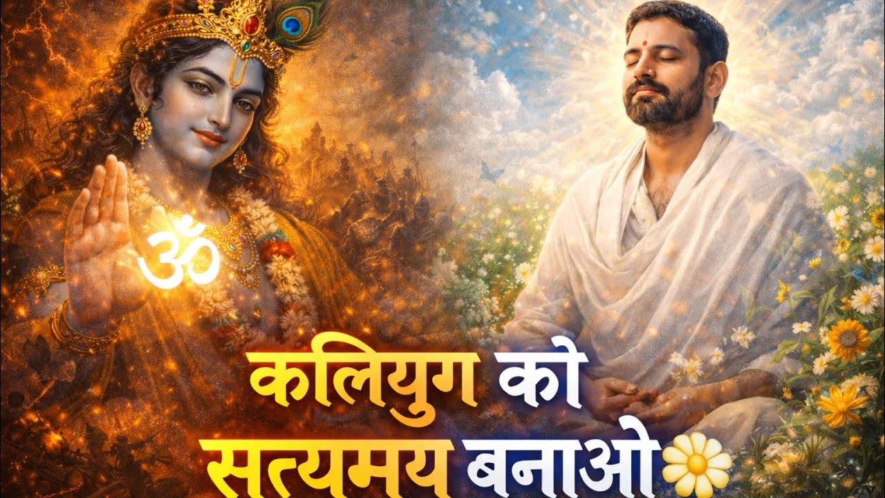 🪔कलियुग को सत्यमय बनाओ 🌼 | अंधकार में सत्य की पुकार | 🌾 Powerful Bhajan