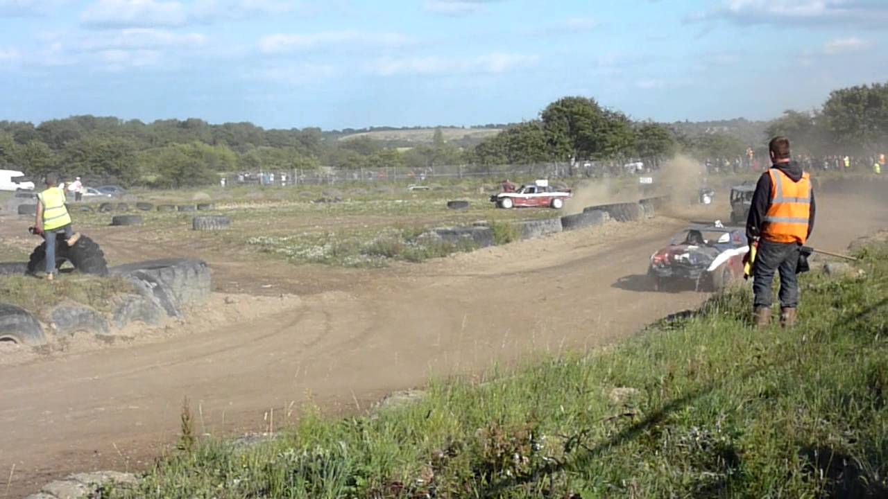 Brampton Raceway 24-07-11 Unlimited Banger Final/DD Pt1- TB Race VIdeos