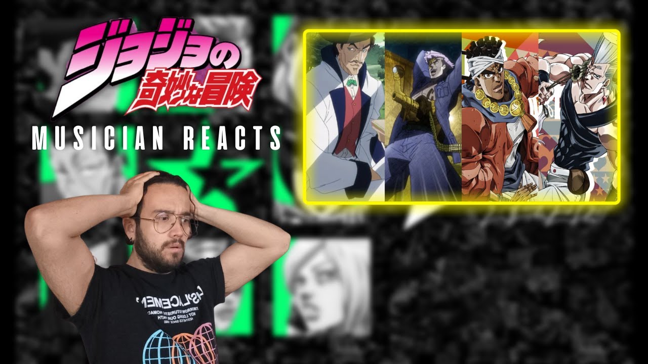 Studio Musician | Jojo's Bizarre Adventure Jobros Themes Reaction and Analysis