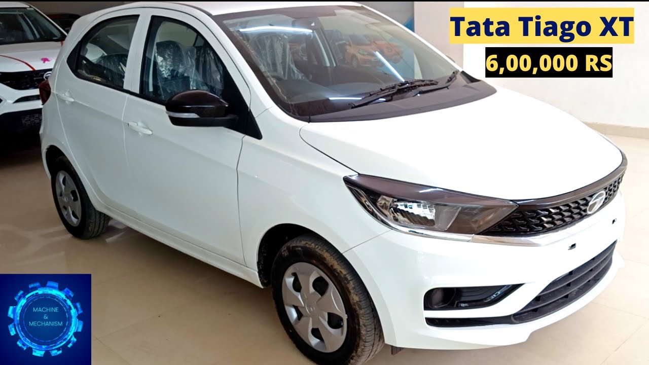 Tata Tiago XT Petrol 2022 | Worth In 6,00,000 ? | Detail Review Video | Machine And Mechanism