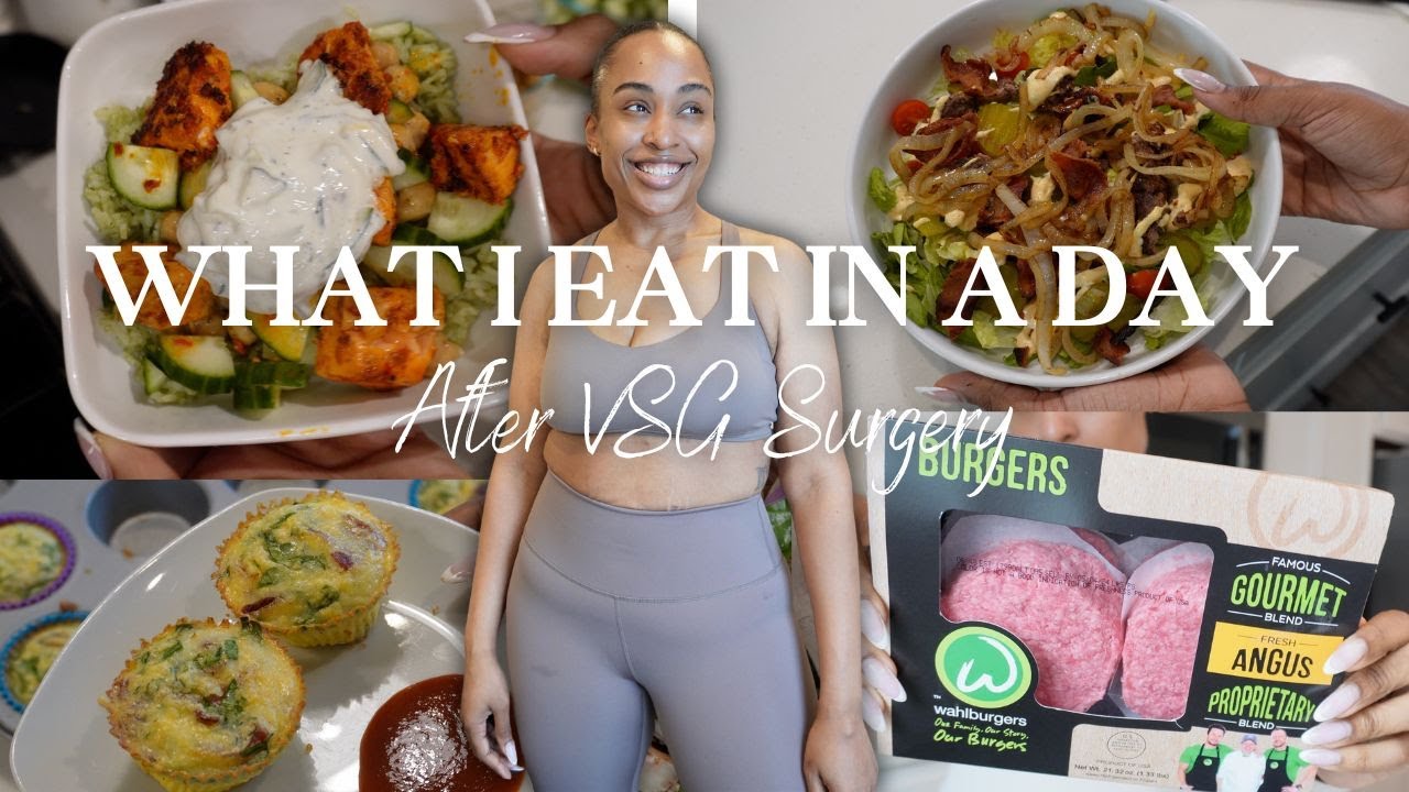 WHAT I EAT IN A DAY AFTER VSG SURGERY | 75 SOFT CHALLENGE